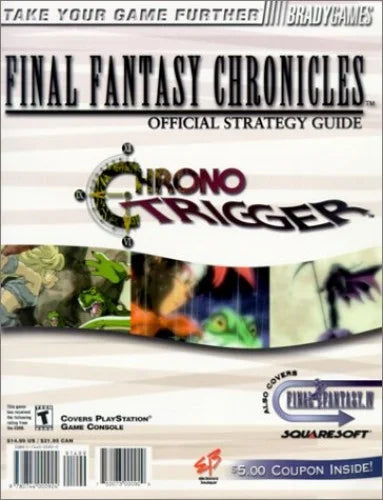 Final Fantasy Chronicles Strategy Guide Paperback D623279