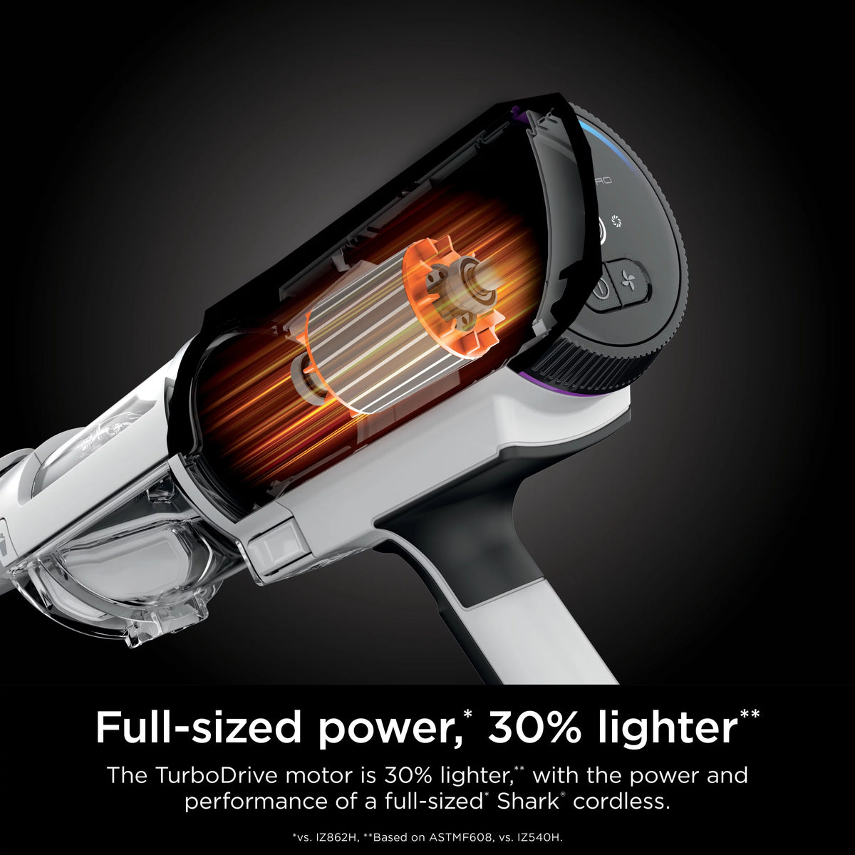 Cordless Stick Vacuum with PowerFins Brushroll J7024