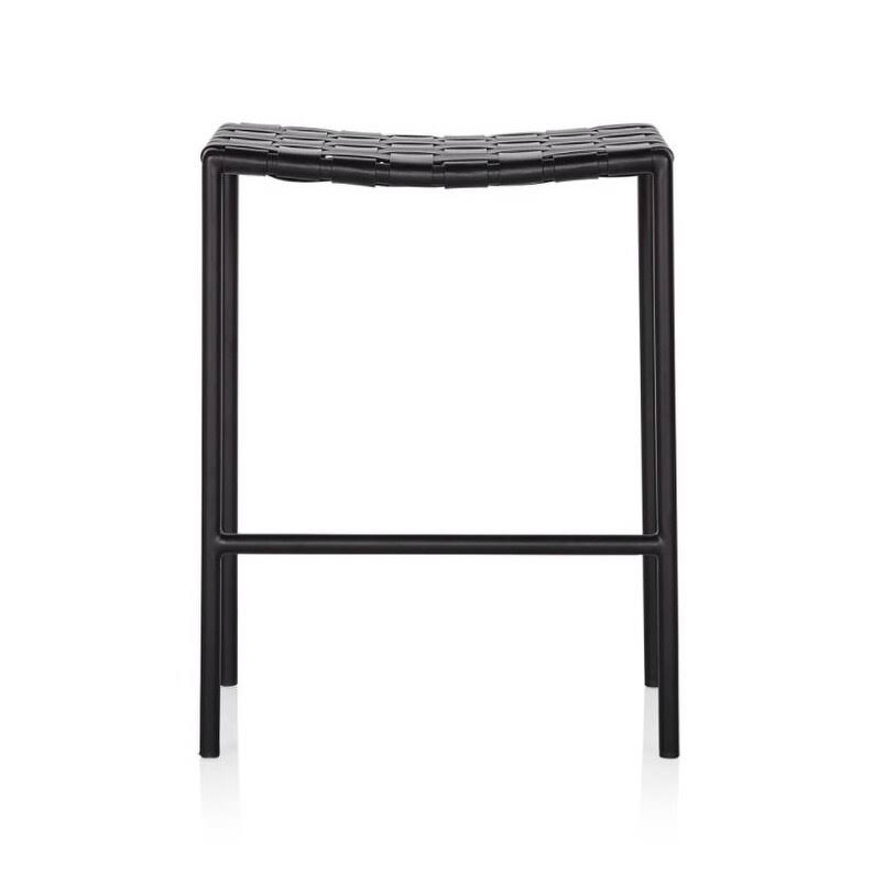 Leather Weave Bar Stool U628
