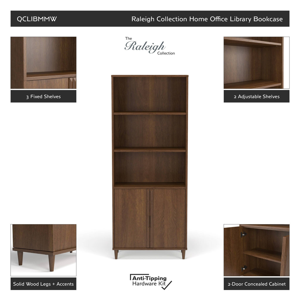 Vintage Walnut Bookcase G901627