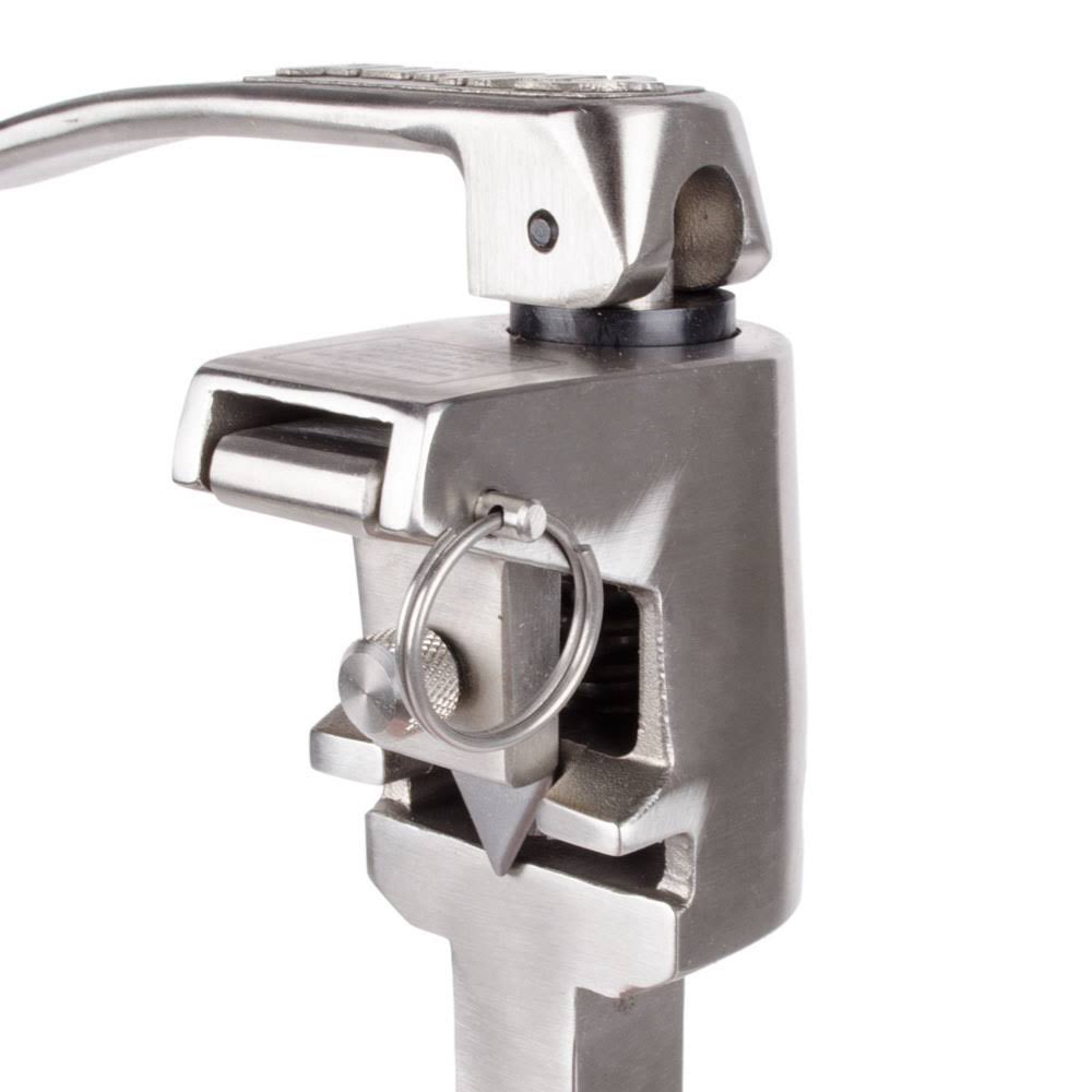 Manual S/S Can Opener with Long Bar and Cast Base D702509