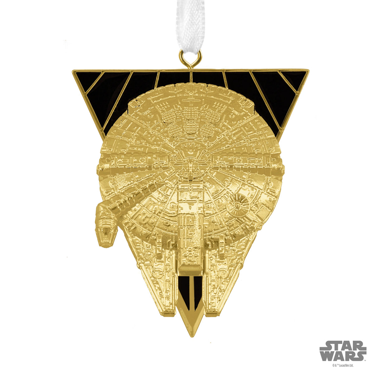 Star Wars Millennium Falcon Metal Ornament Q67441