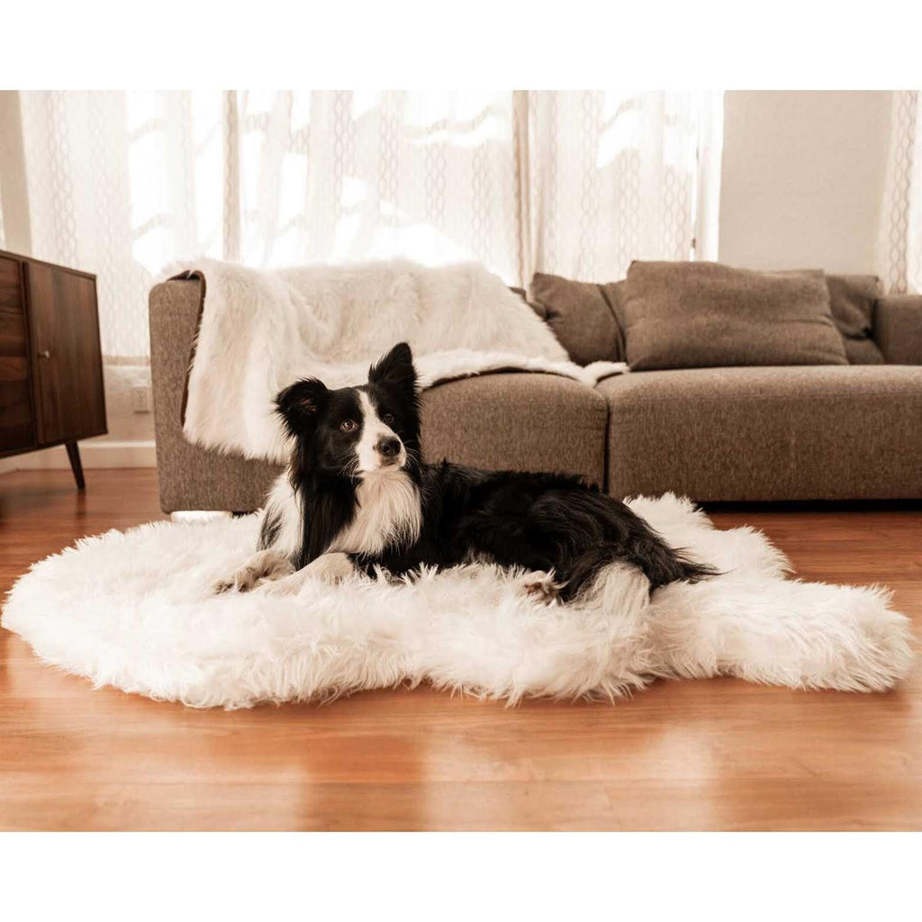 Faux Fur Orthopedic Dog Bed H550895