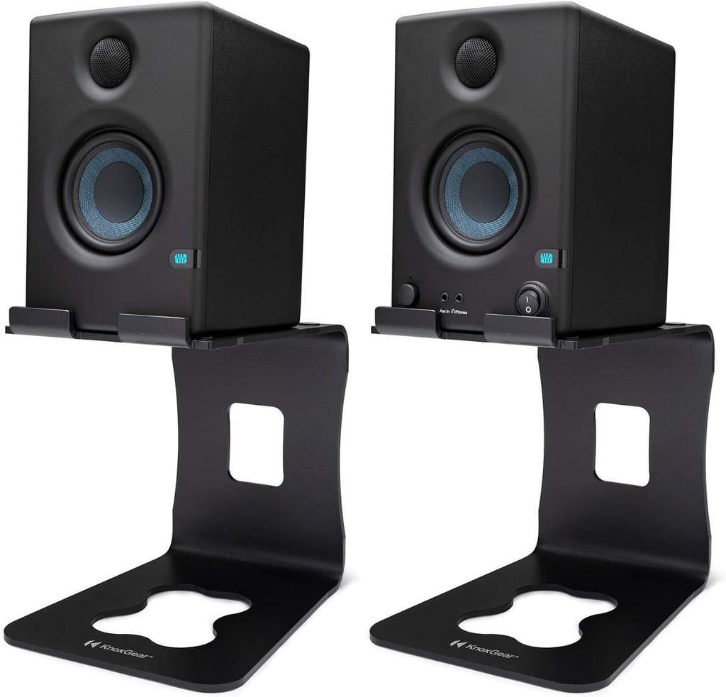 3.5 Inch 2-Way Near Field Studio Monitor (Pair) with Monitor Stands P933