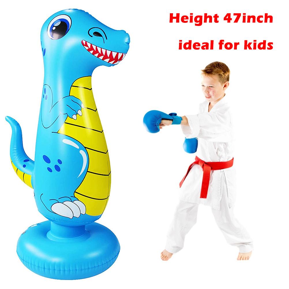 Inflatable Dinosaur Boxing Column X1582