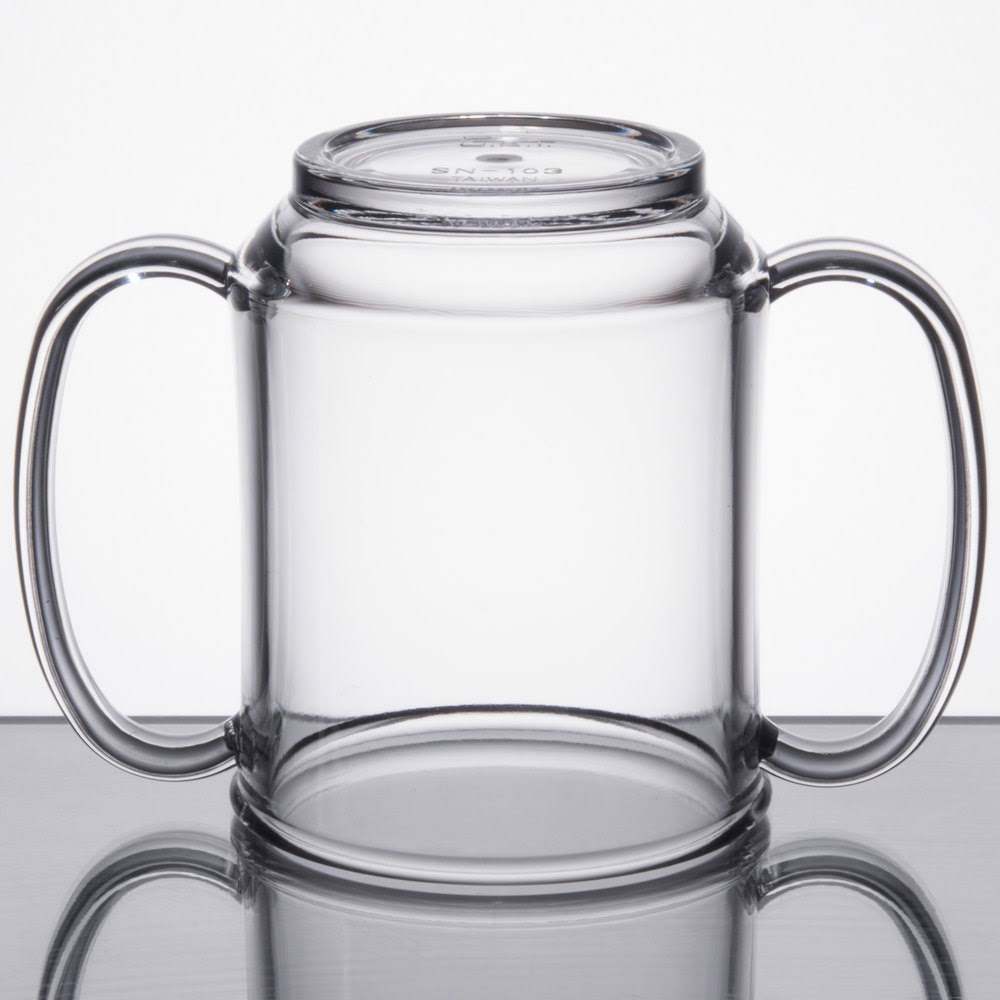 8 oz. Clear Tritan Two Handle Mug S4397