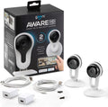 White 1080p Indoor Smart Security Camera 2 Pack X50312