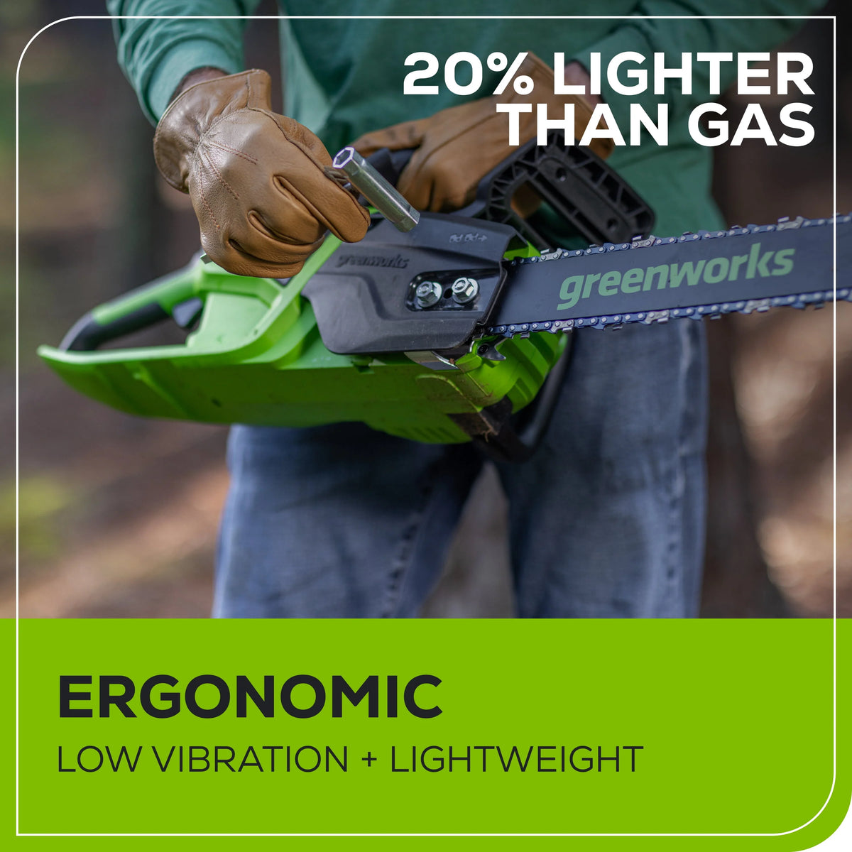60V Brushless Chainsaw with Battery & Charger O471302