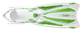 Siesta Green/White Open Heel Dive Fins R6306
