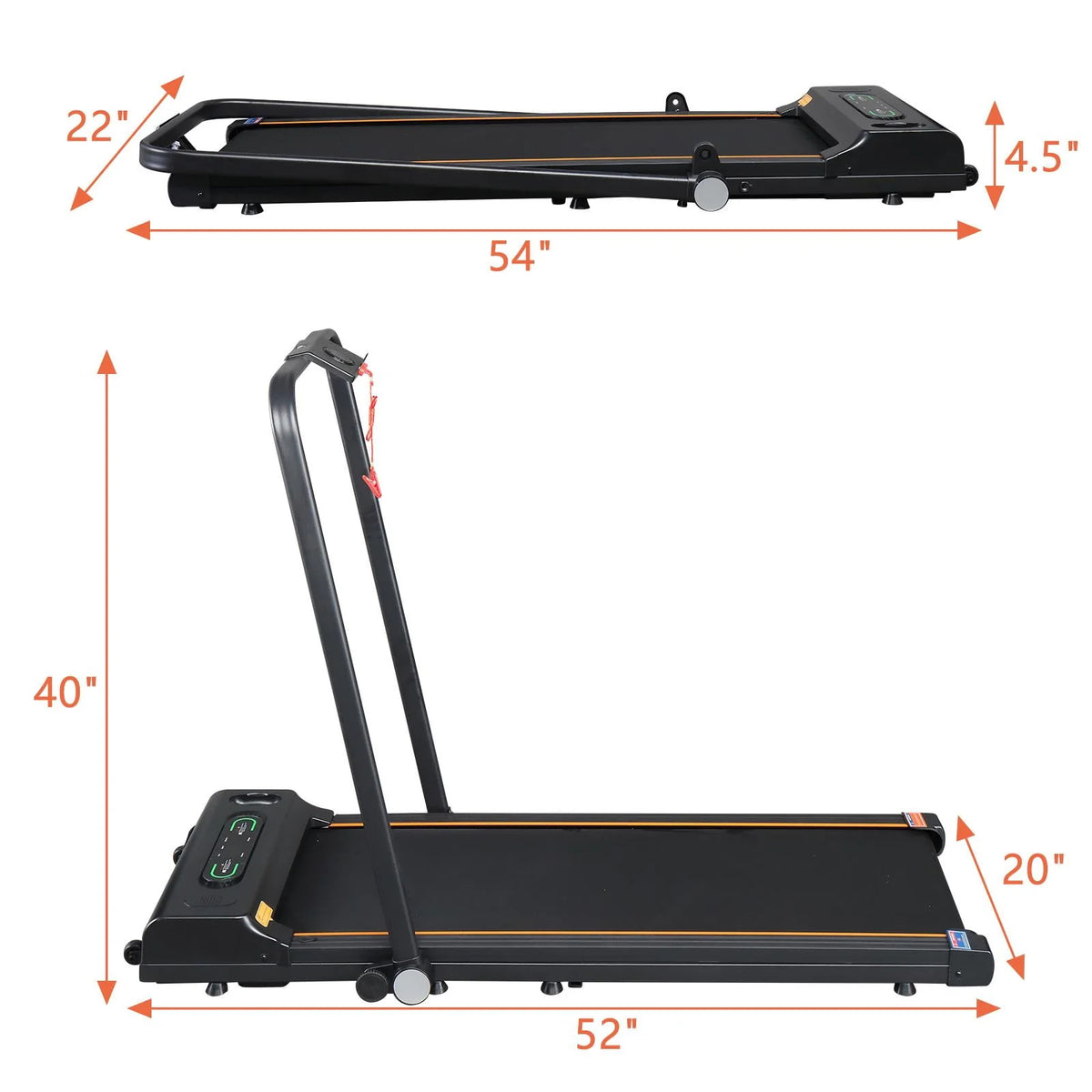 Foldable Treadmill with Remote Control S9322