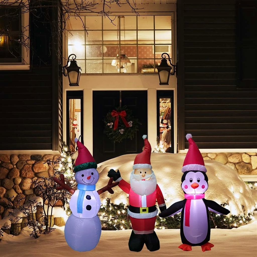 Inflatable Penguin Outdoor Holiday Decor G4564