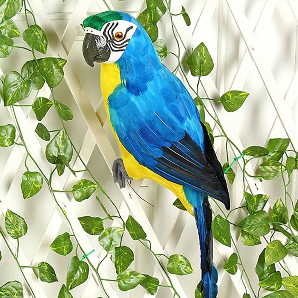 RED 35CM Parrot Figurine U8610