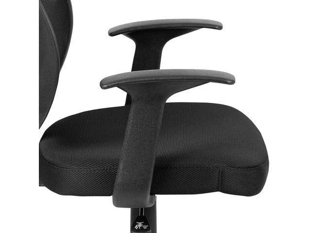 Black Mesh Swivel Task Office Chair E446413