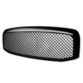 Glossy Black ABS Mesh Grille W94876