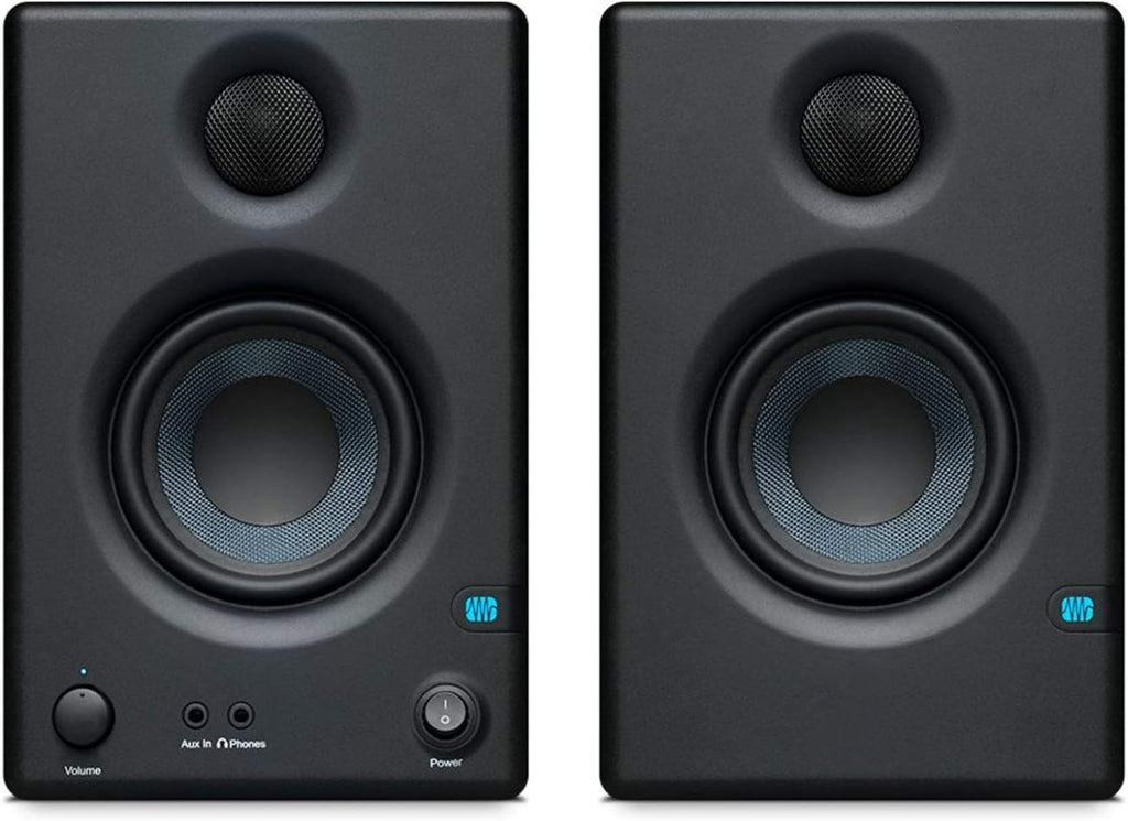 3.5 Inch 2-Way Near Field Studio Monitor (Pair) with Monitor Stands P933