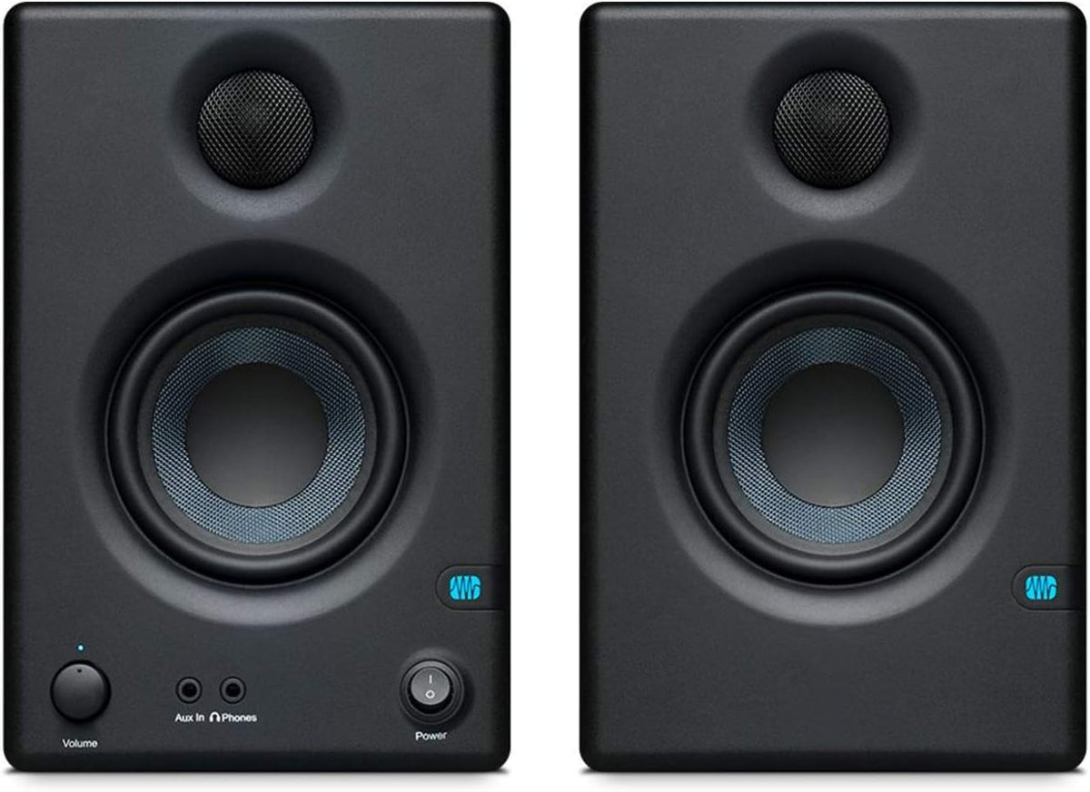 3.5 Inch 2-Way Near Field Studio Monitor (Pair) with Monitor Stands P933
