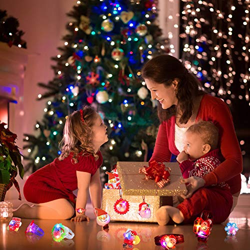 Light Up Christmas Party Favors 42 Pack F5876