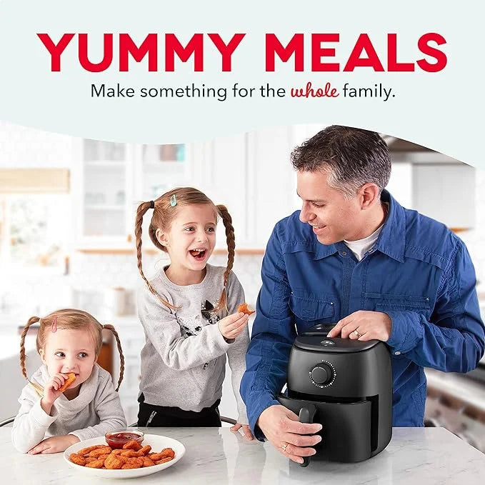 Electric Air Fryer Oven 2.6 Qt. Black R23858