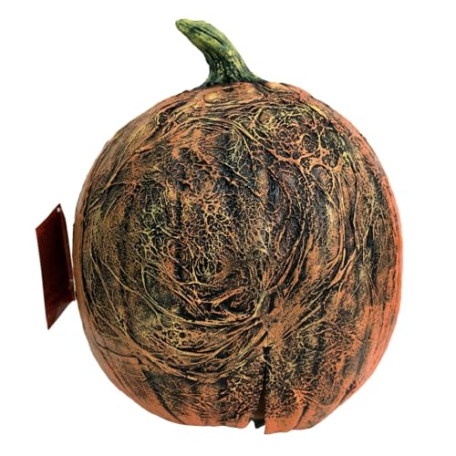 King Pumpkin Full Overhead Costume Mask Adult D1562