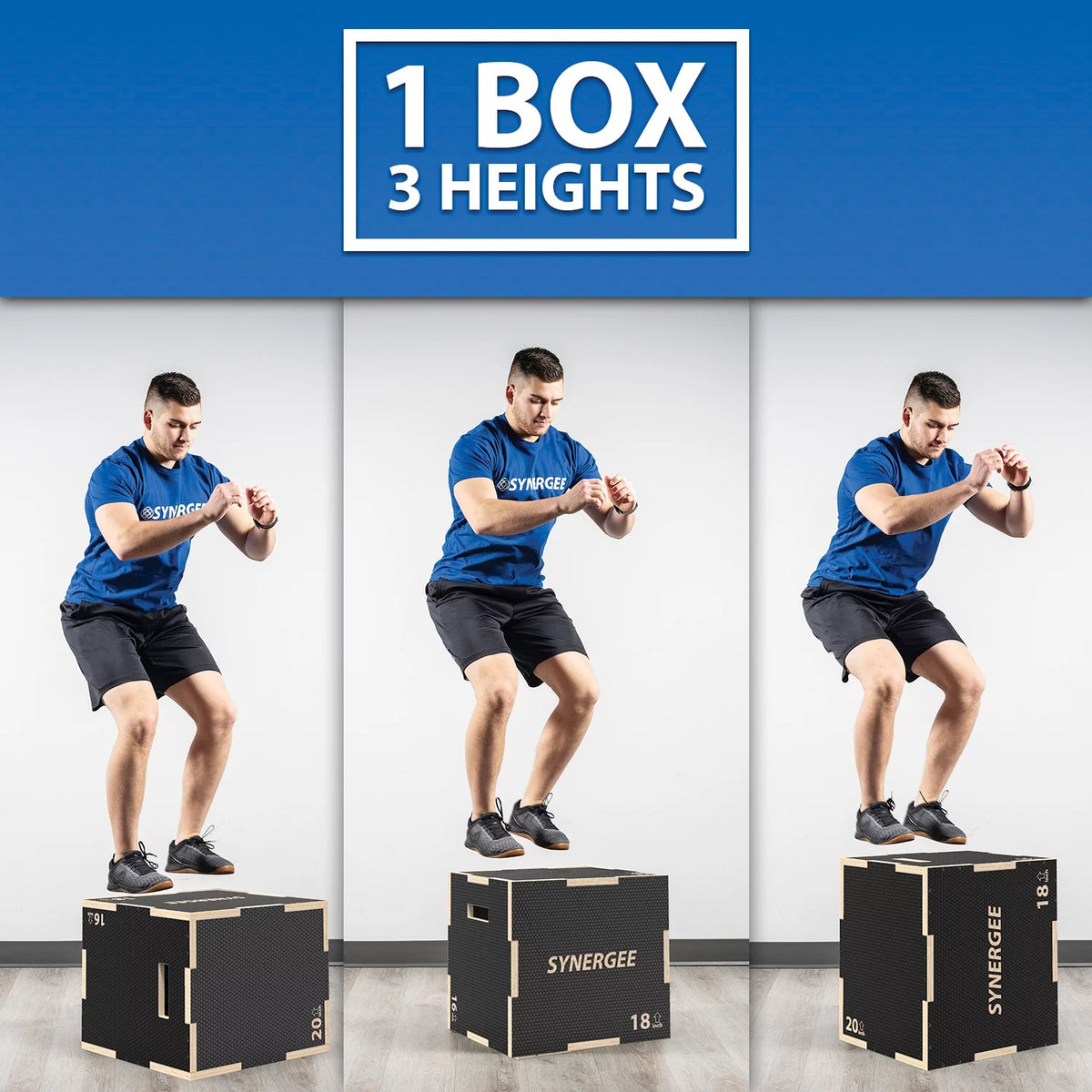 Wood Plyometric Box F616