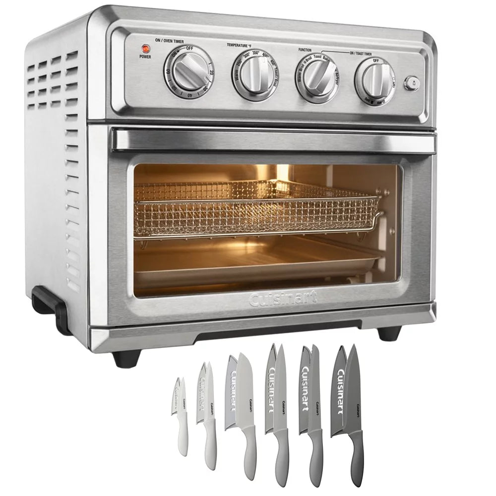 Convection Toaster Oven Air Fryer + 12-Piece Knife Set C37172