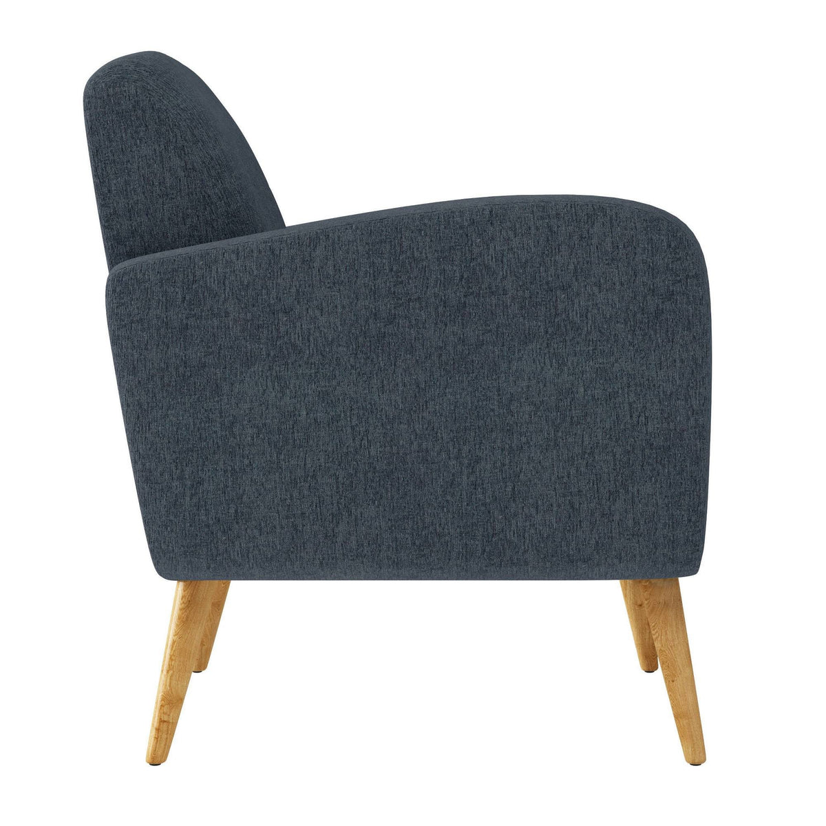 Chenille Blue Armchair E75429
