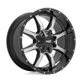 Cast Aluminum Rim 16X8 6X120/5.5 G-BLK MACH C5760