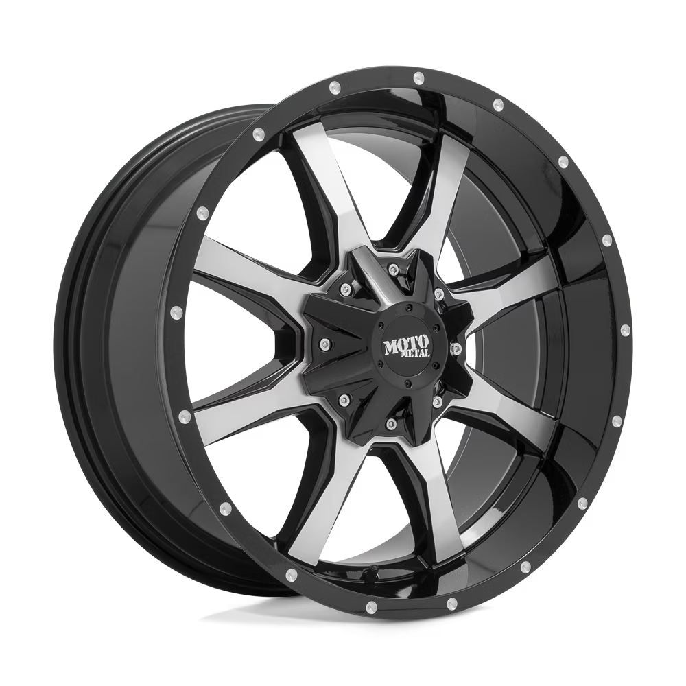 Cast Aluminum Rim 16X8 6X120/5.5 G-BLK MACH C5760