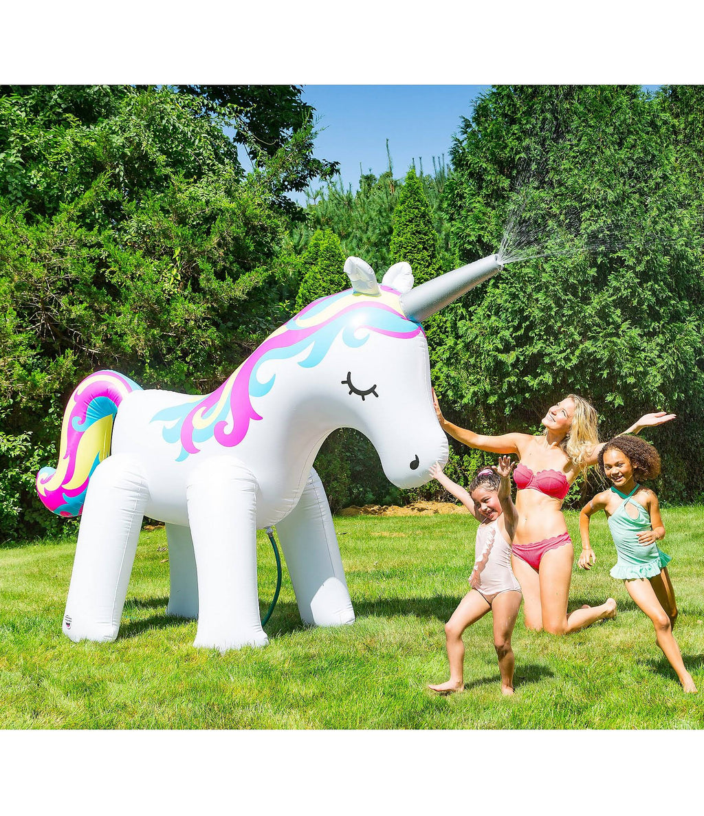 Vibrant Pastels Unicorn Yard Sprinkler N6522