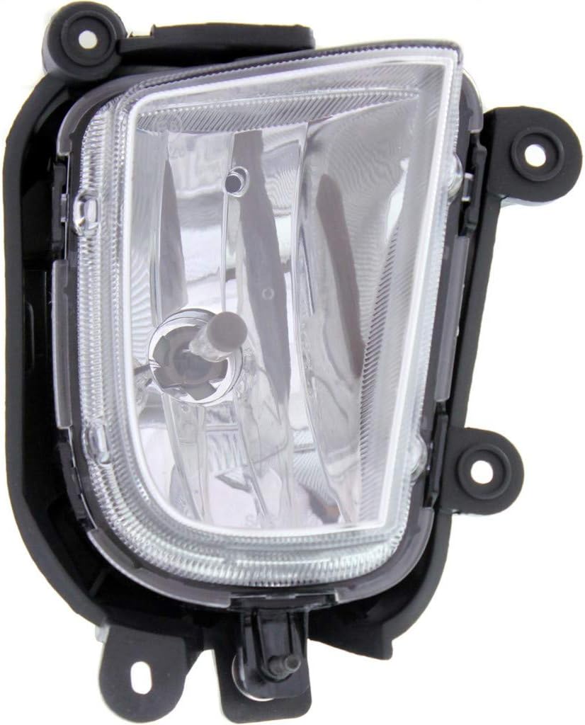 Fog Light Assembly Passenger Side with Bulbs Pack of 2 L40519
