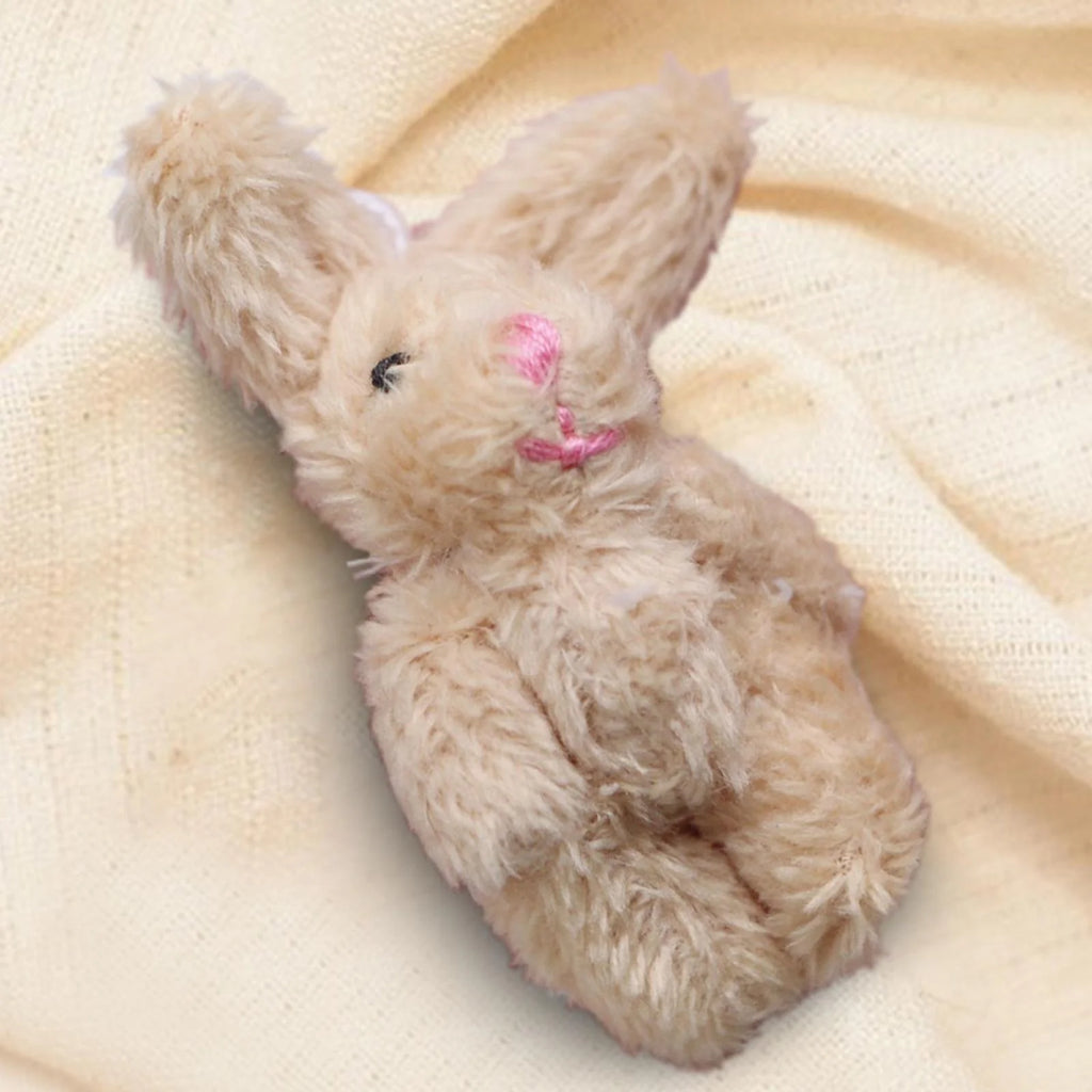 Khaki Rabbit Miniature Plush Doll E750811