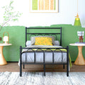 Twin Metal Bed Frame with Headboard and Under Bed Storage P612584