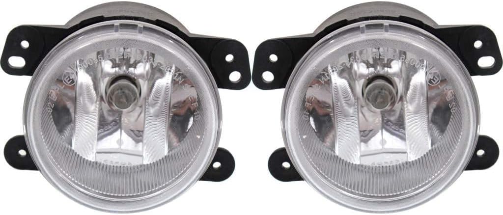 Fog Light Assembly for Jeep Grand Cherokee 2011 2012 2013 Pair Pack of 2 G57762