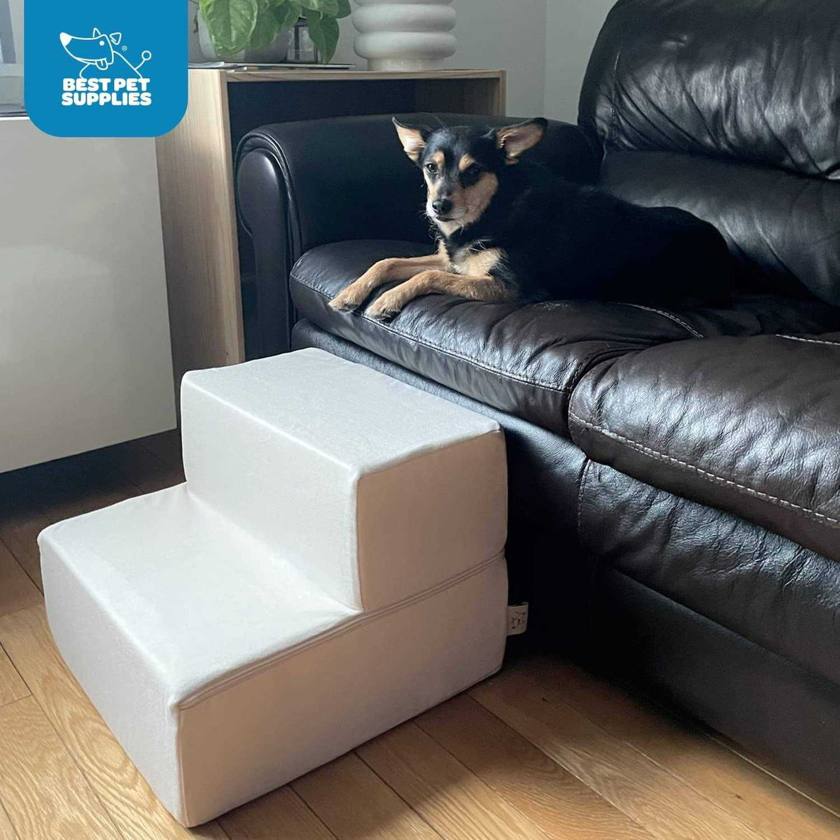 Foldable Pet Steps/Stairs with CertiPUR-US Certified Foam G3278