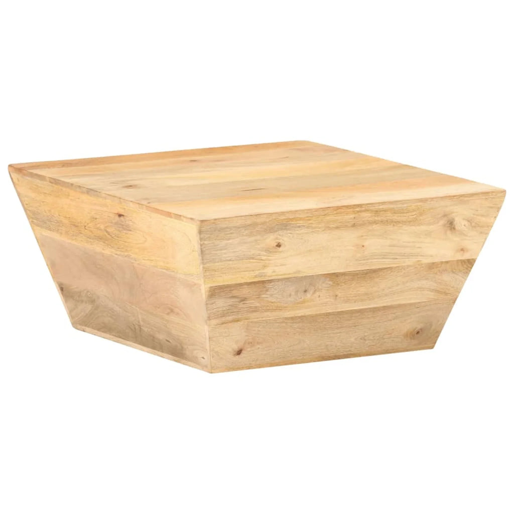 Wooden Mango Wood V-Shape Coffee Table Q253