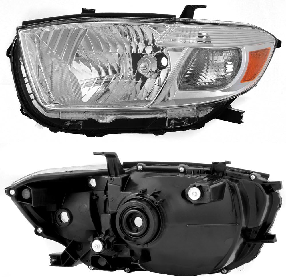 Headlights Pair Driver Left Passenger Right Side Replacement X96527