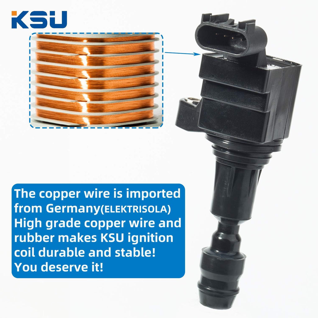 Ignition Coil Pack for 2.4L 2.2L 2.0L UF491 (4Pack) L33226