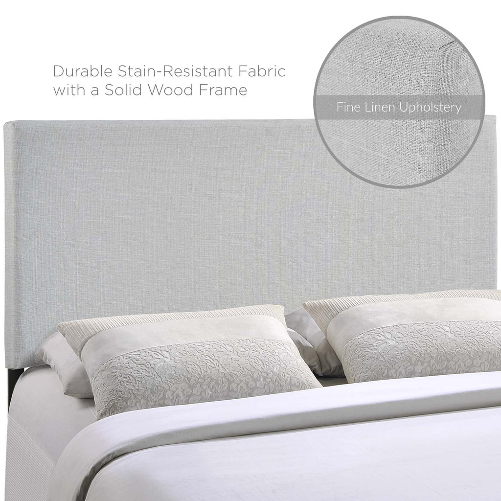 King Upholstered Fabric Headboard S11434