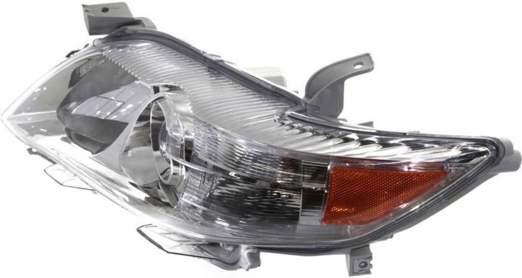 Headlight for 2010-2011 Toyota Camry Driver and Passenger Side with Bulbs N279255