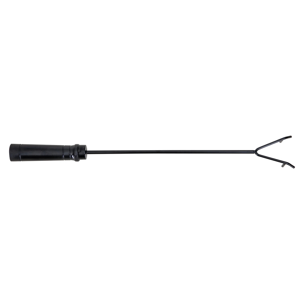 Black Hexagonal Smokeless Fire Pit with PVC Cover and Fire Poker I920684
