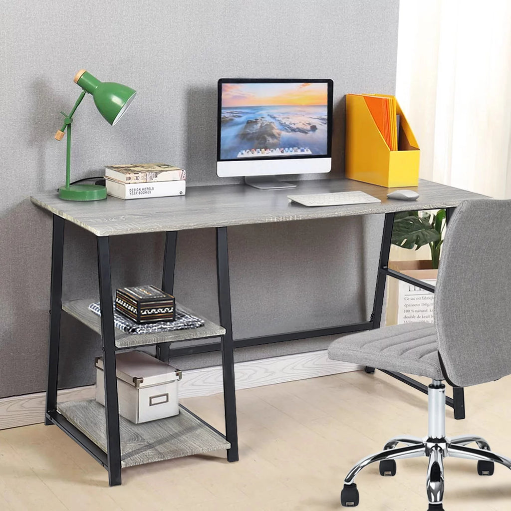 Office Desk With 2 Storage Racks I56052