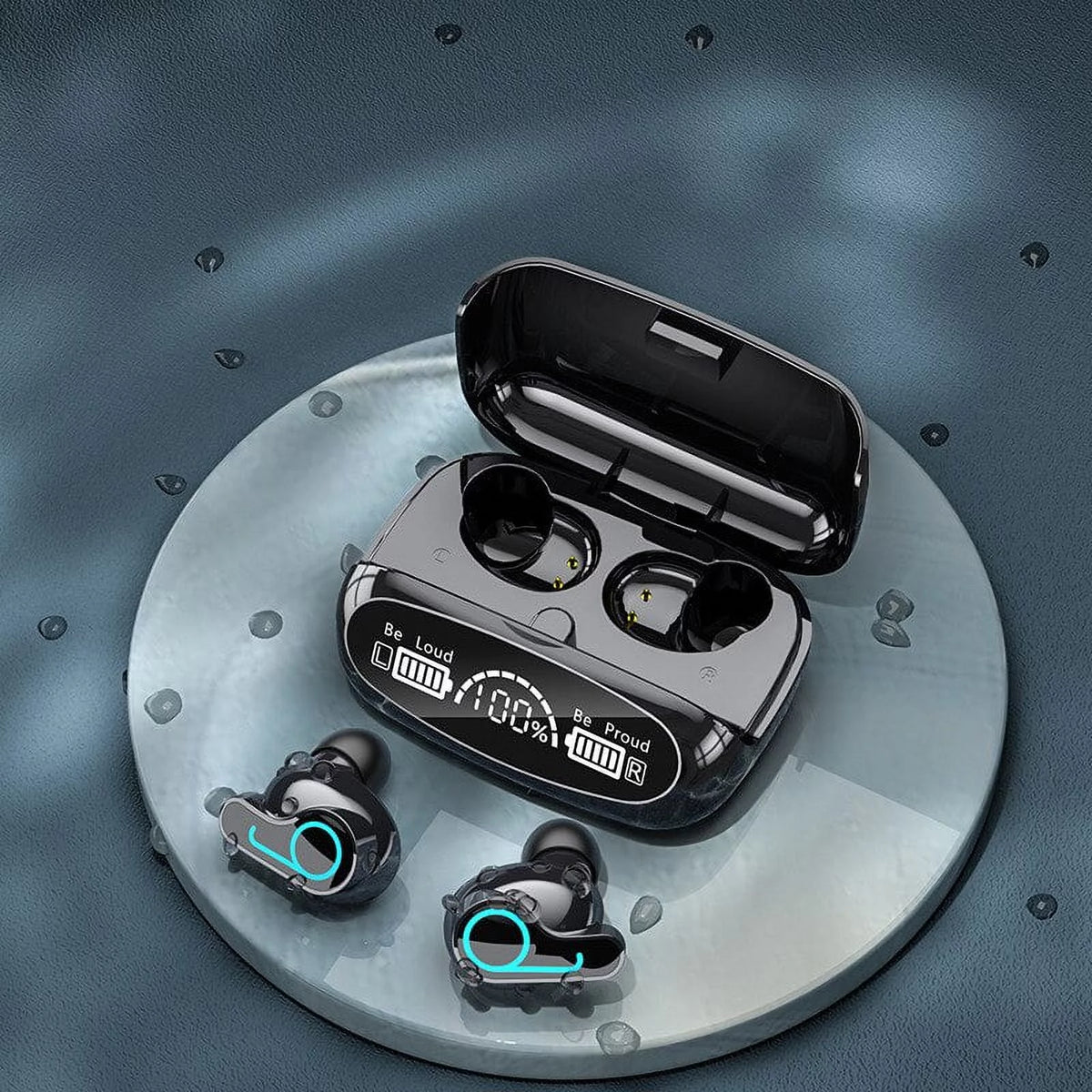 Wireless Bluetooth Earphones IPX7 Waterproof Stereo Headsets B3959