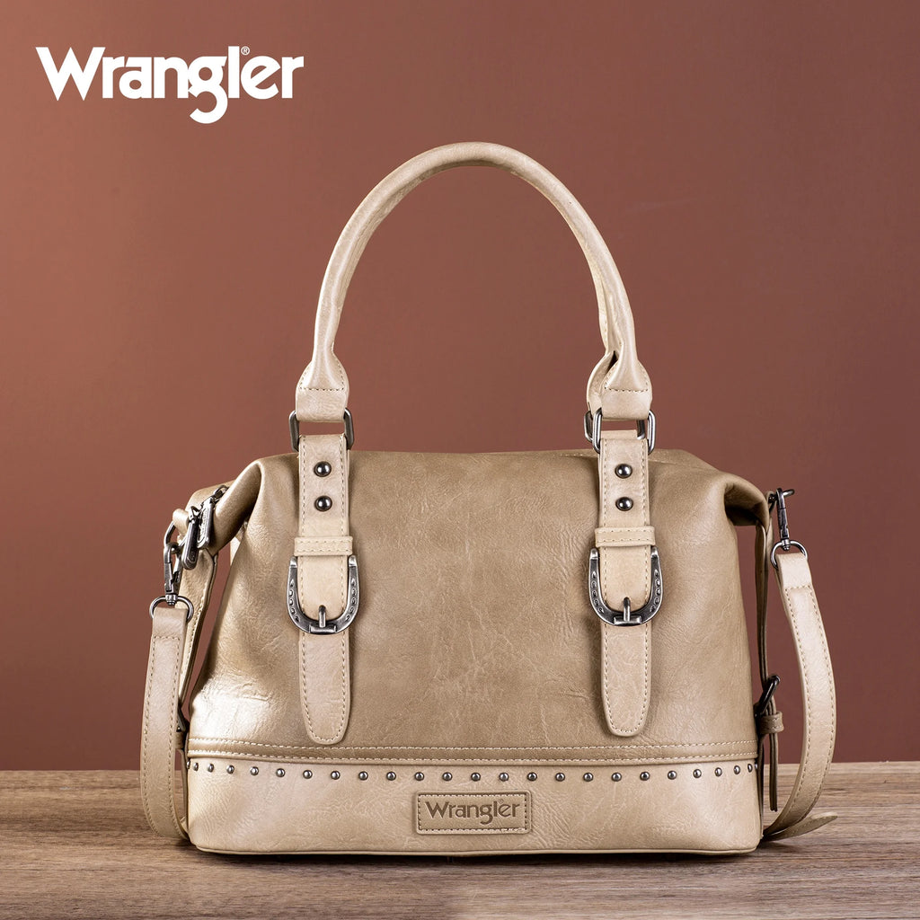 Coyote Indian Khaki Doctor Bag Satchel Handbag I9432