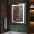 20 x 26 Inch Led Medicine Cabinet with Mirror C23731