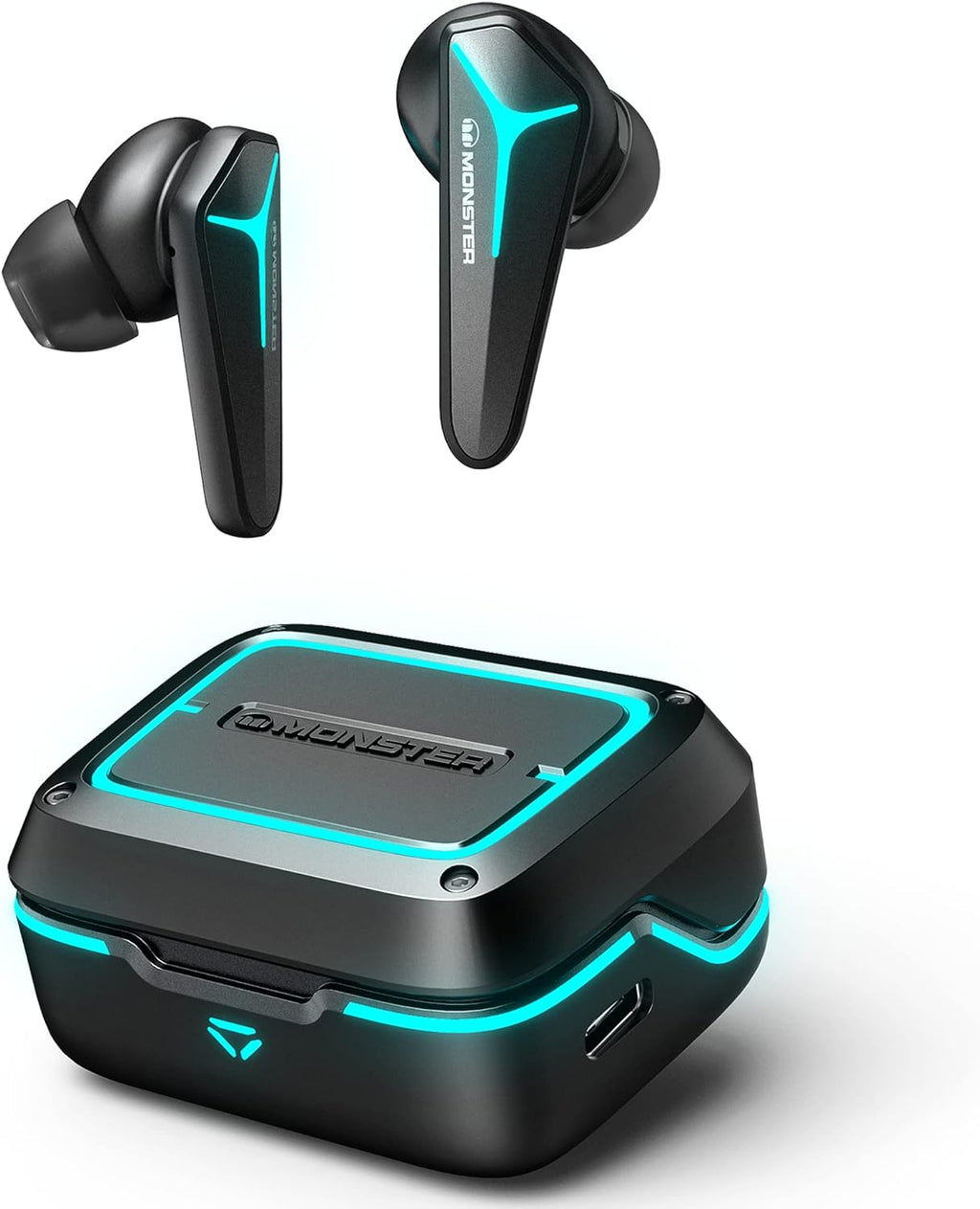 Black Wireless Gaming Earbuds with Mic K378282