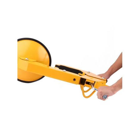Yellow Thicken Car Tire Lock X10234