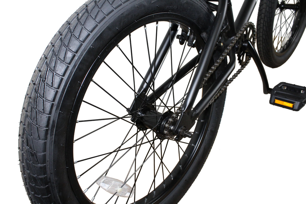 20 BMX Steel Frame V-Brake Matte Black L341