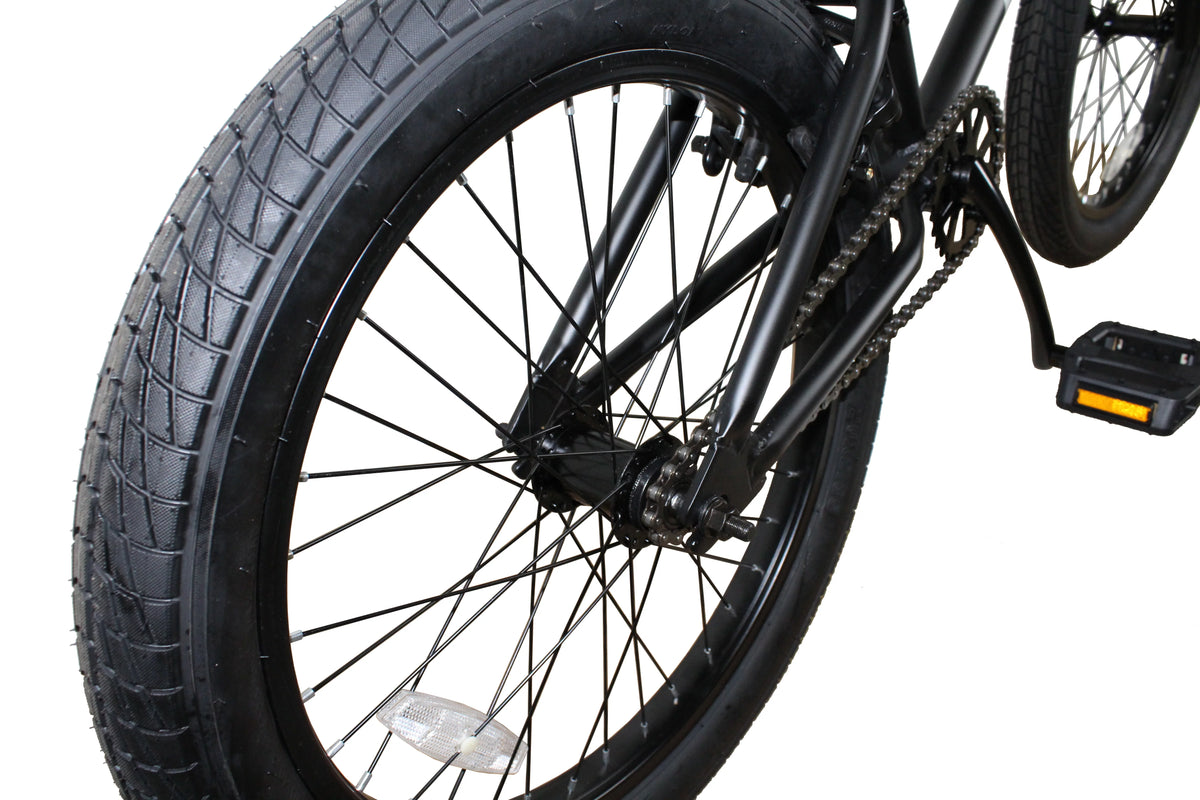 20 BMX Steel Frame V-Brake Matte Black L341