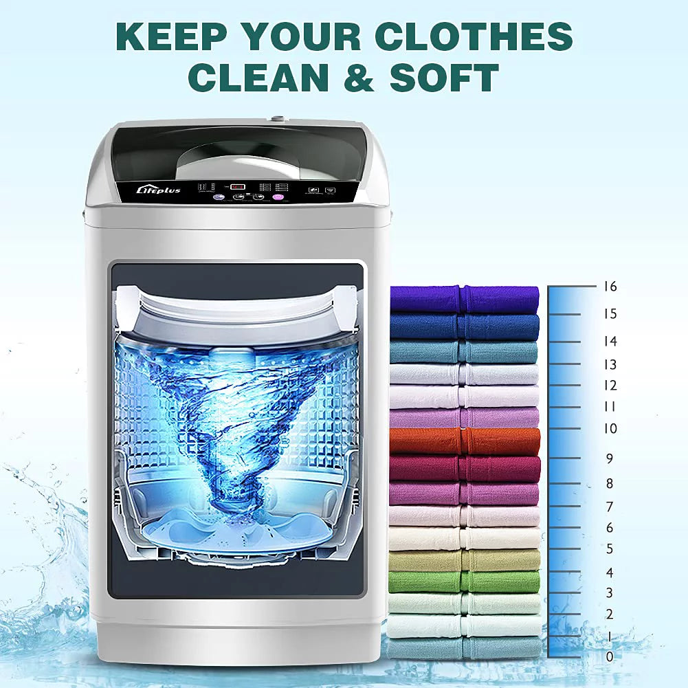 Portable Full-Automatic 1.8 Cu. ft. Top Load Washing Machine Z311