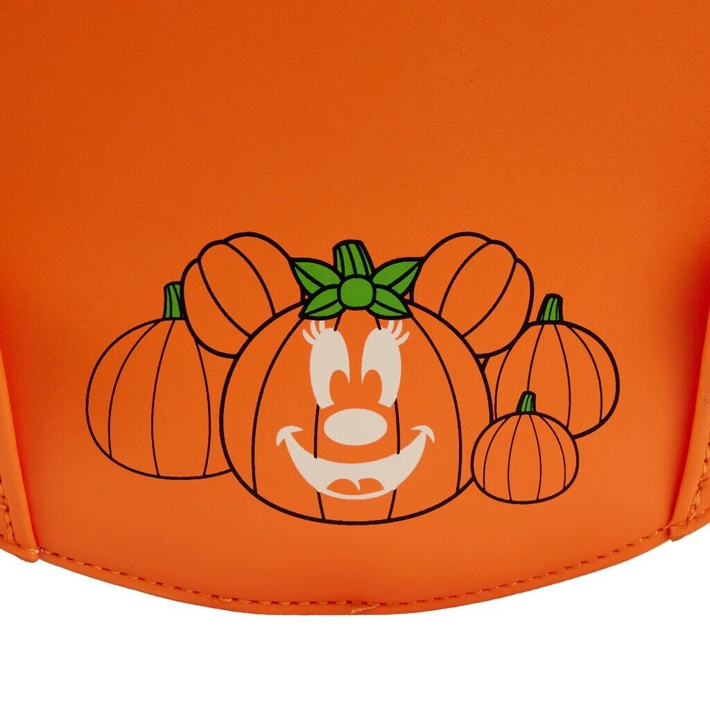 Disney Minnie Pumpkin Double Strap Shoulder Bag Purse F19508